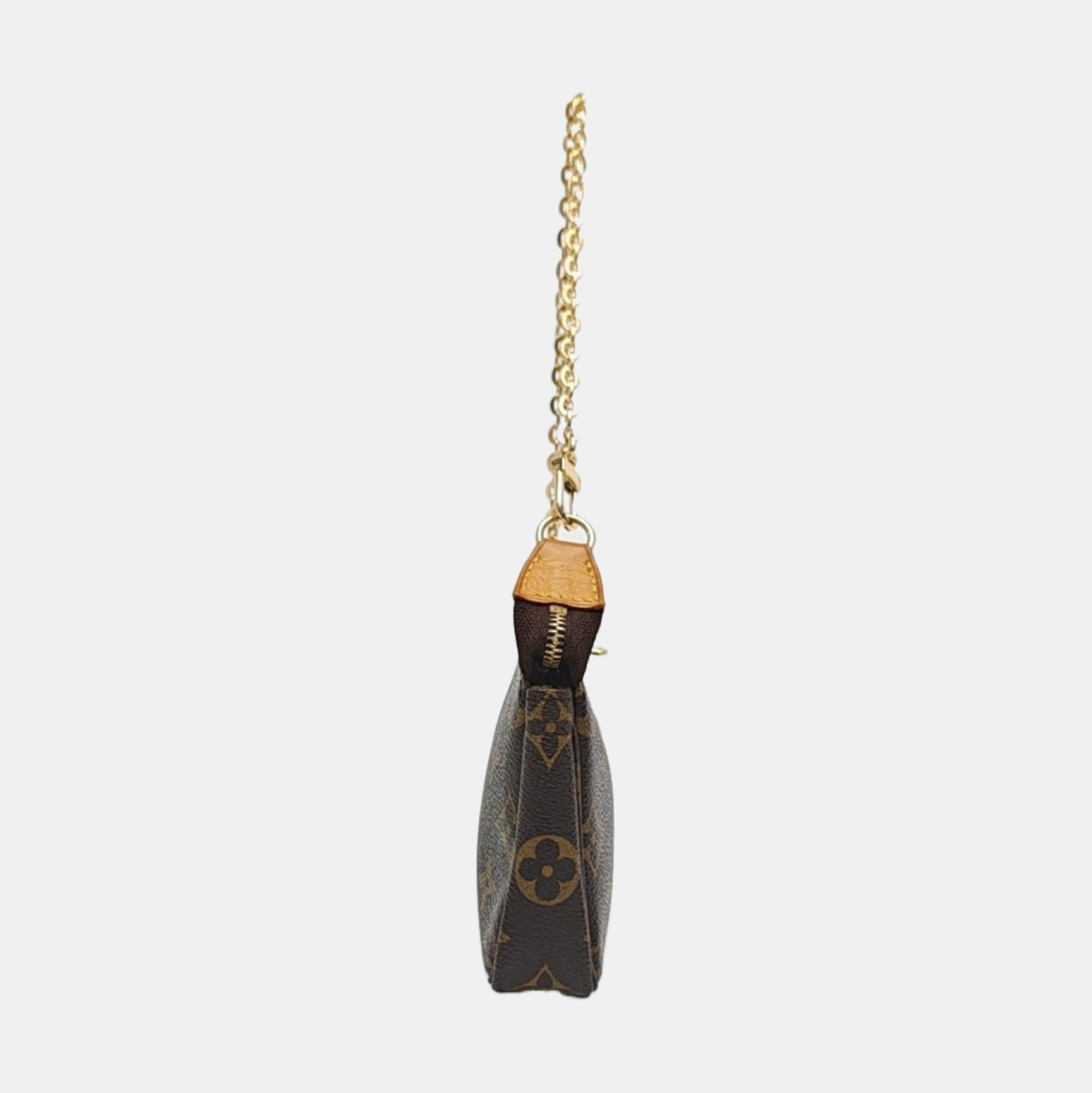 ACCESSOIRES MM Monogram Coated Canvas Brown