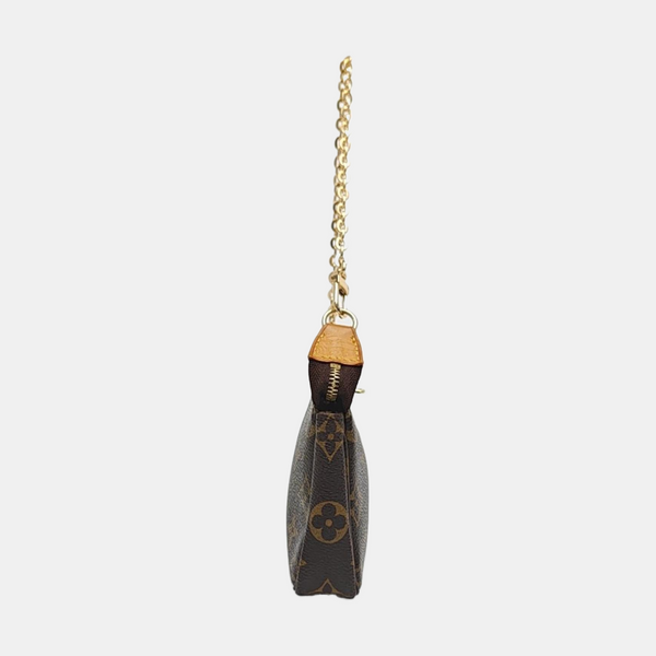 ACCESSOIRES MM Monogram Coated Canvas Brown