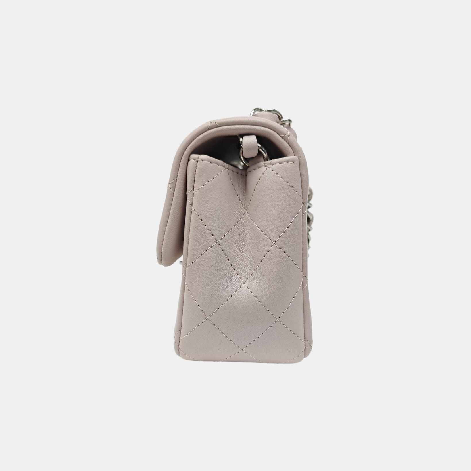 CLASSIC FLAP Mini Quilted Lambskin Pink