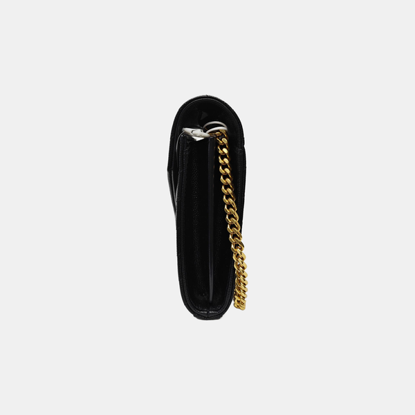 MONOGRAM Medium Chevron Calfskin Black