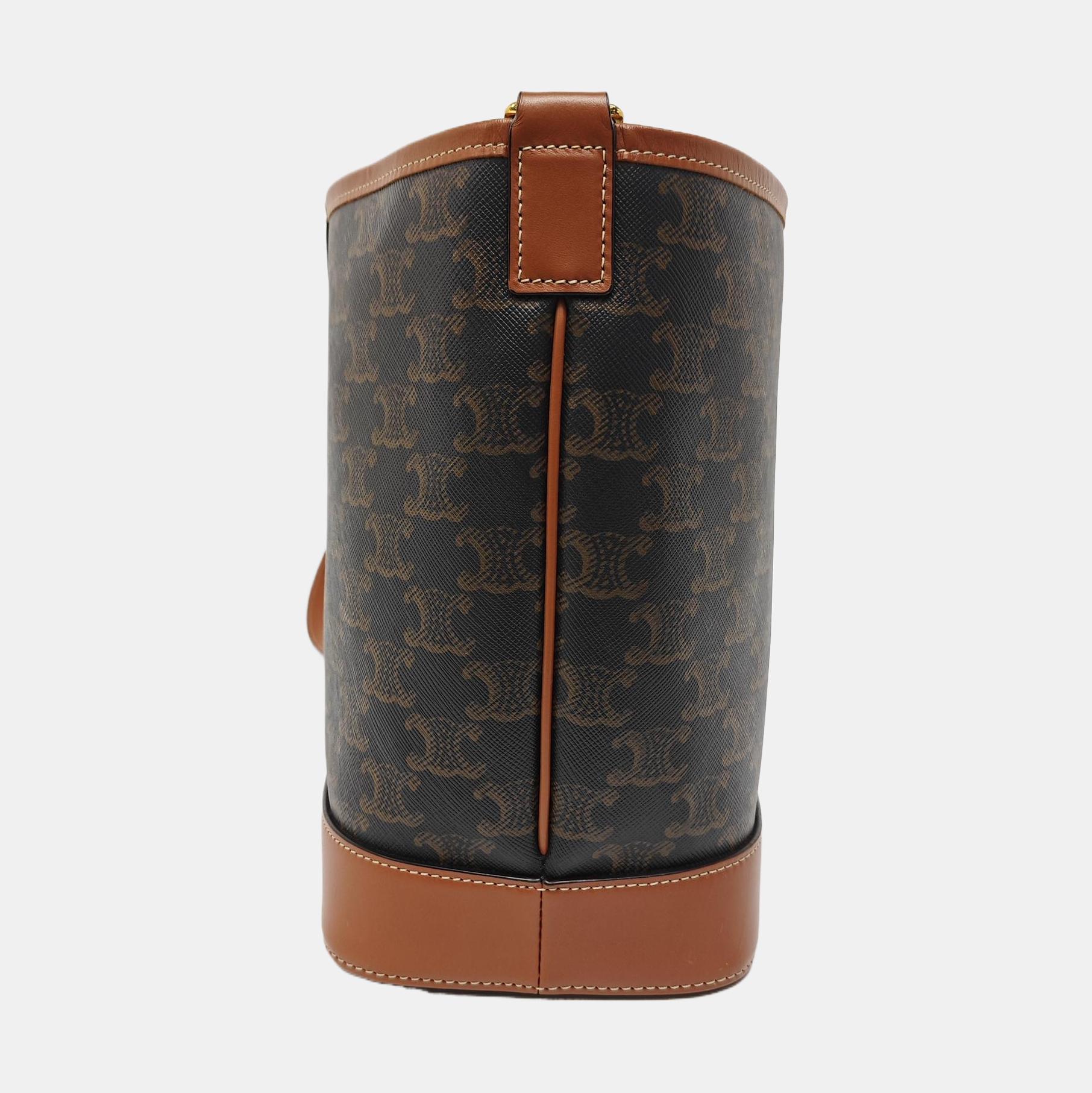 TRIOMPHE CANVAS Small Coated Canvas Brown