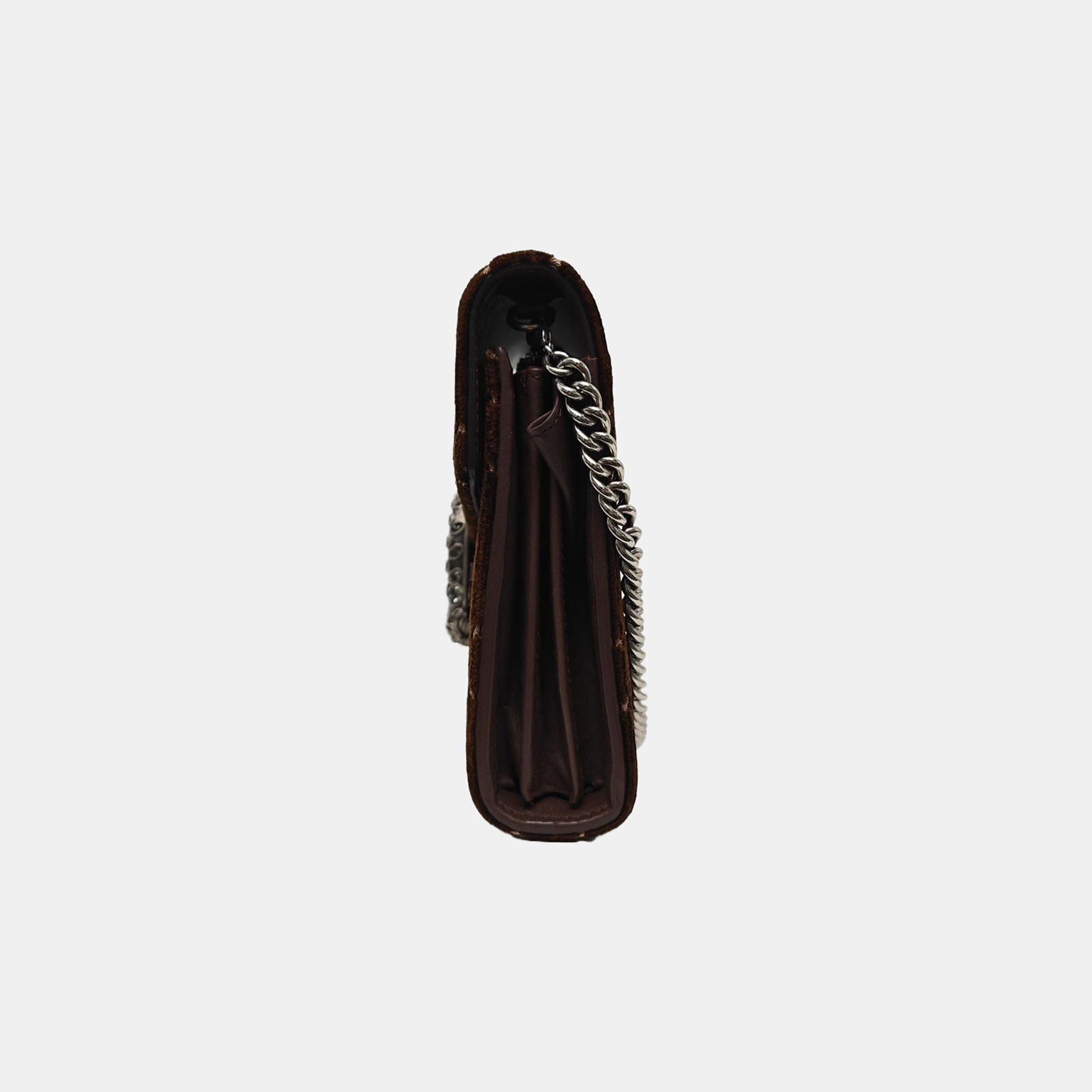 Dionysus Mini Monogram Velvet Brown