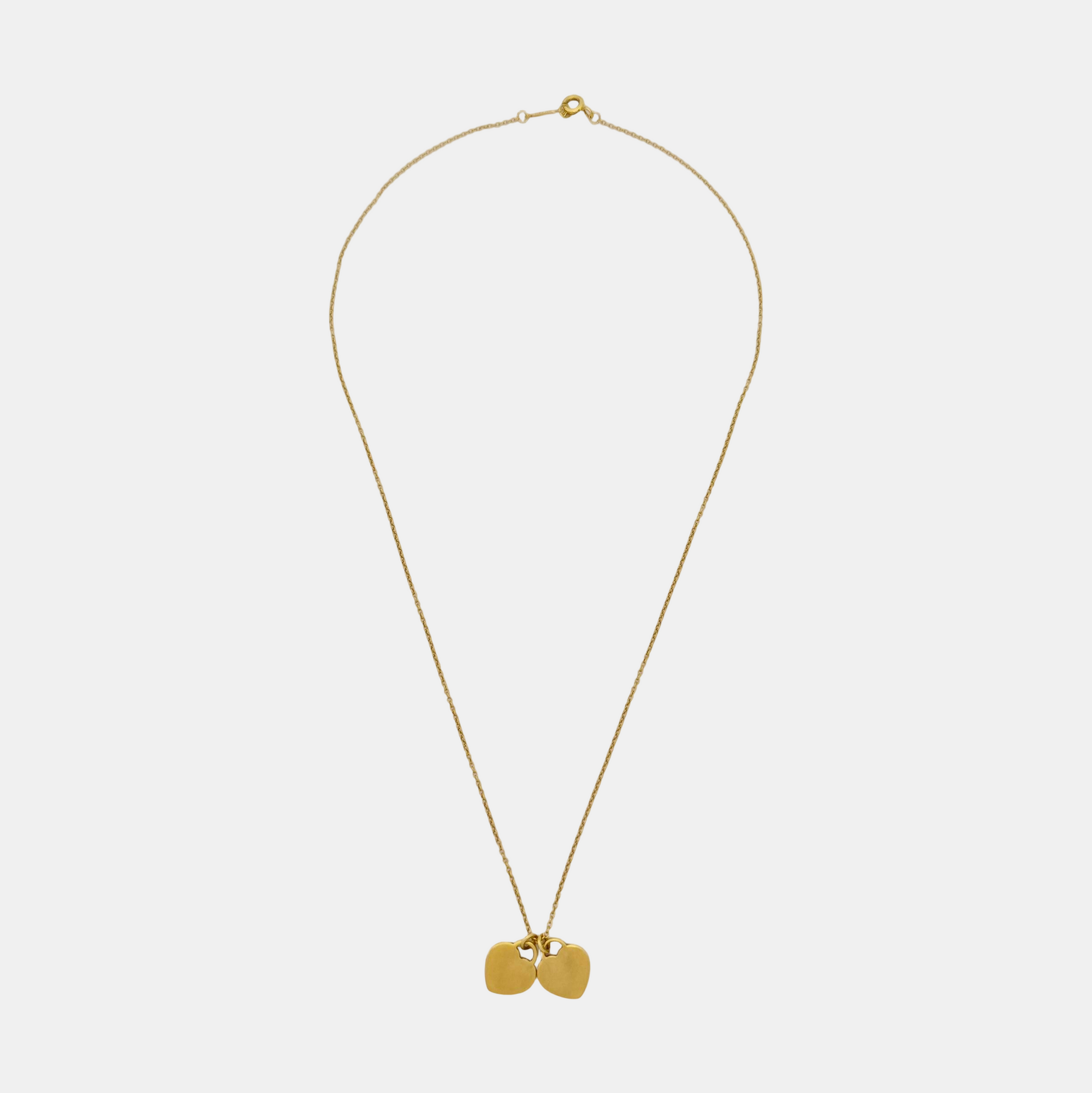 Return To Tiffany 18k Gold Necklace