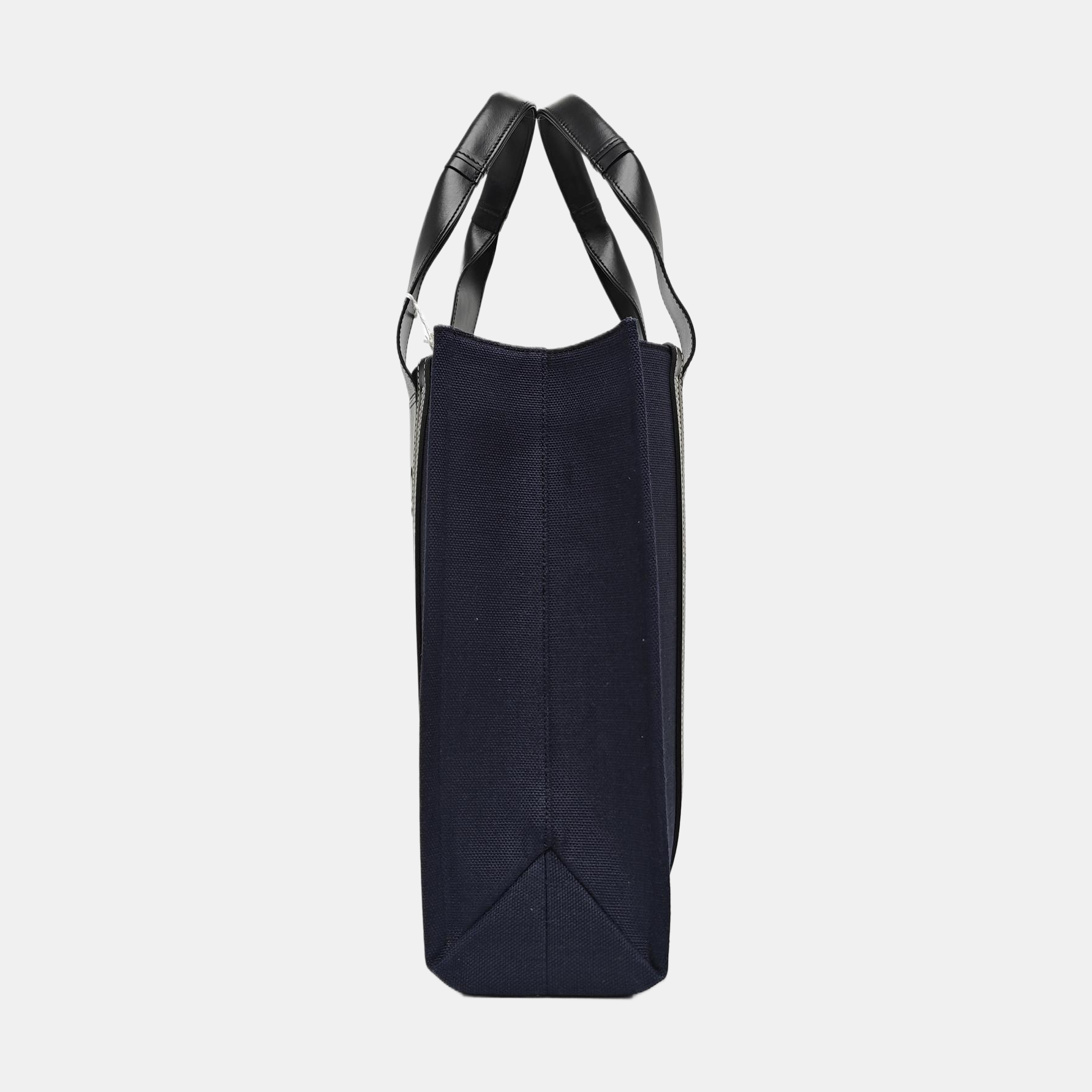 Canvas Top Handle Bag Blue