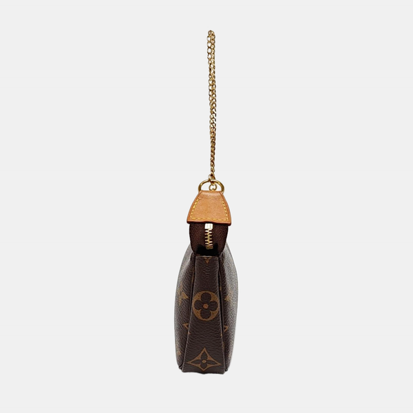 ACCESSOIRES Mini Monogram Coated Canvas Brown