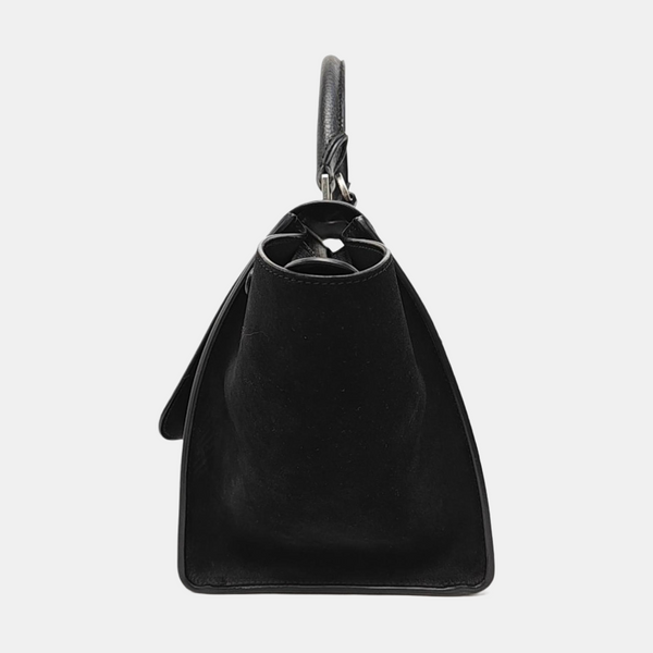 TRAPEZE Small Calfskin Black