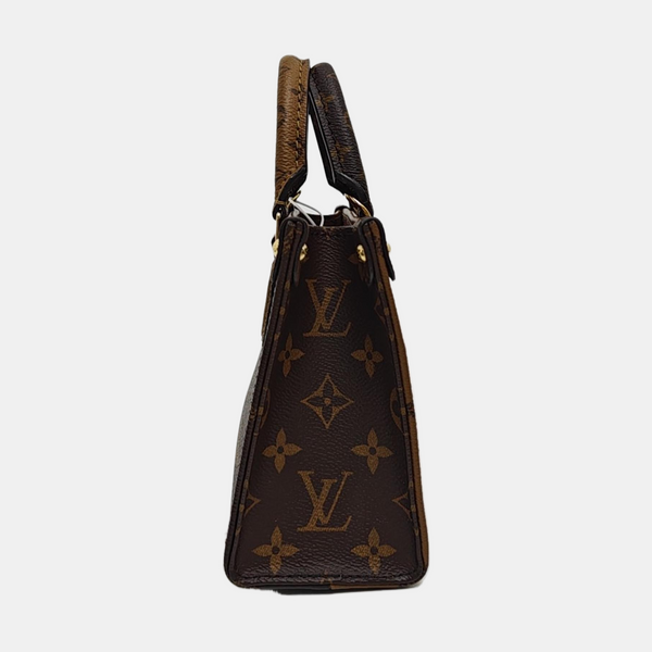 ONTHEGO BB Monogram Coated Canvas Brown
