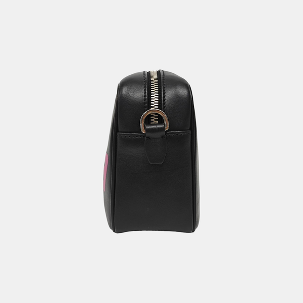 Calfskin Shoulder Bag Black