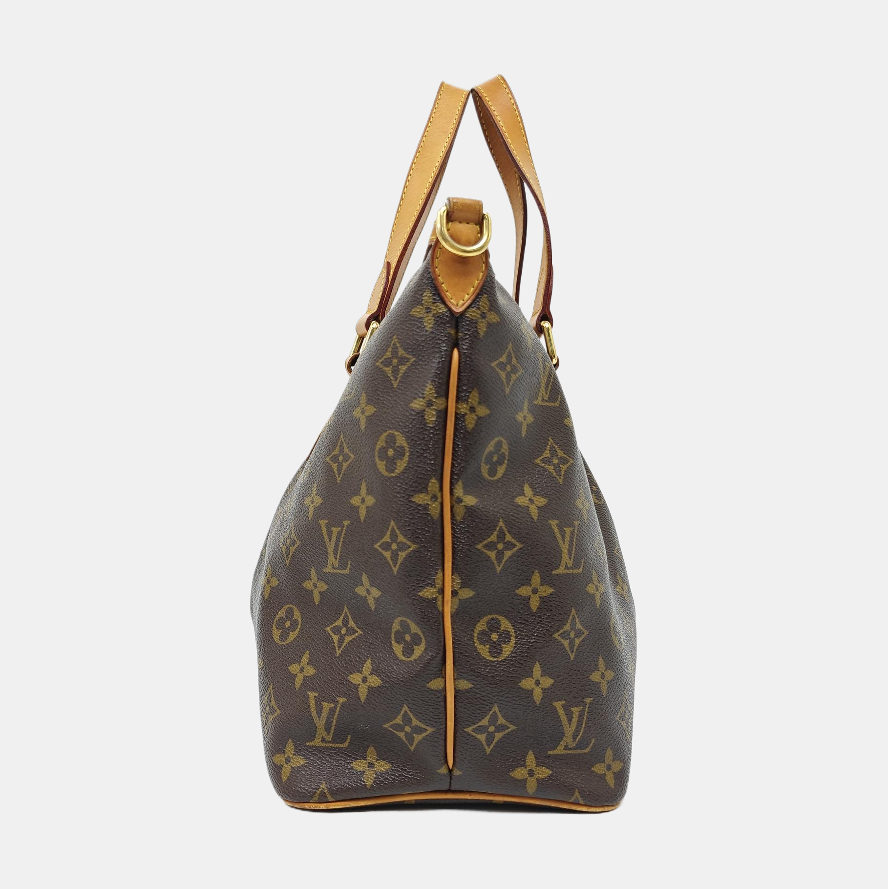 PALERMO PM Monogram Coated Canvas Brown