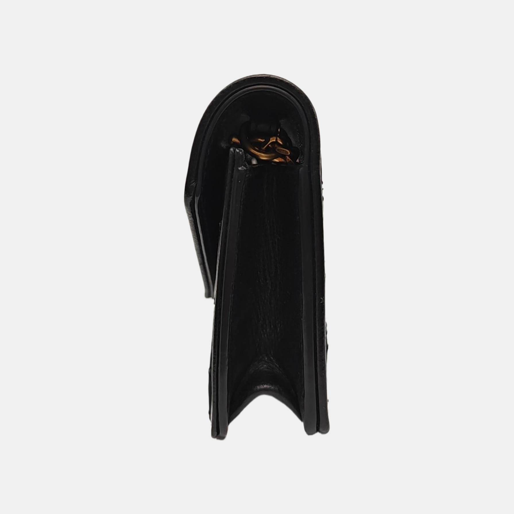 GABY Quilted Lambskin Black