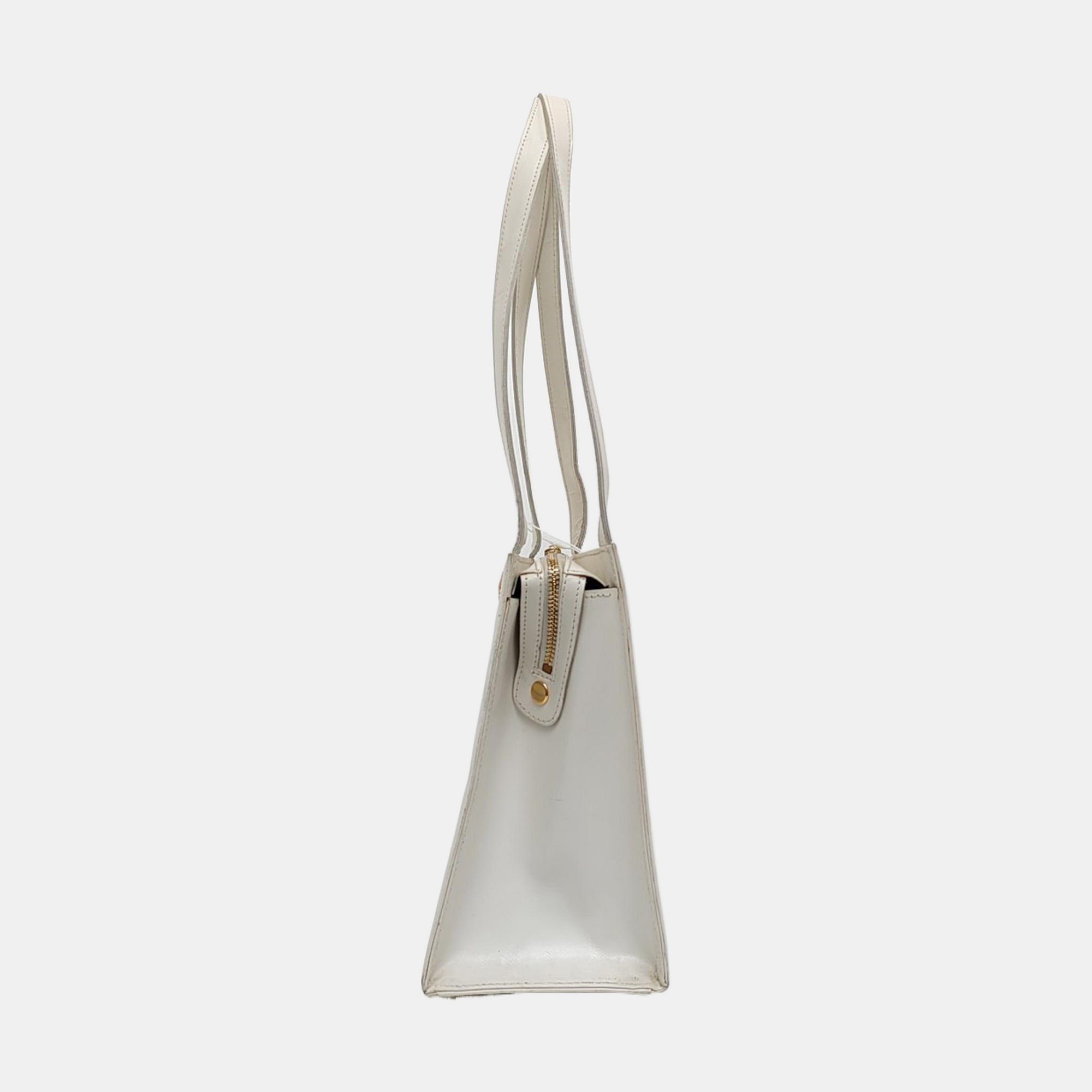 Calfskin Tote Bag White