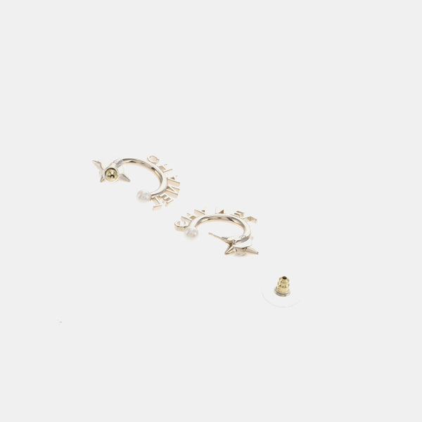 Metal Gold Stud Earrings