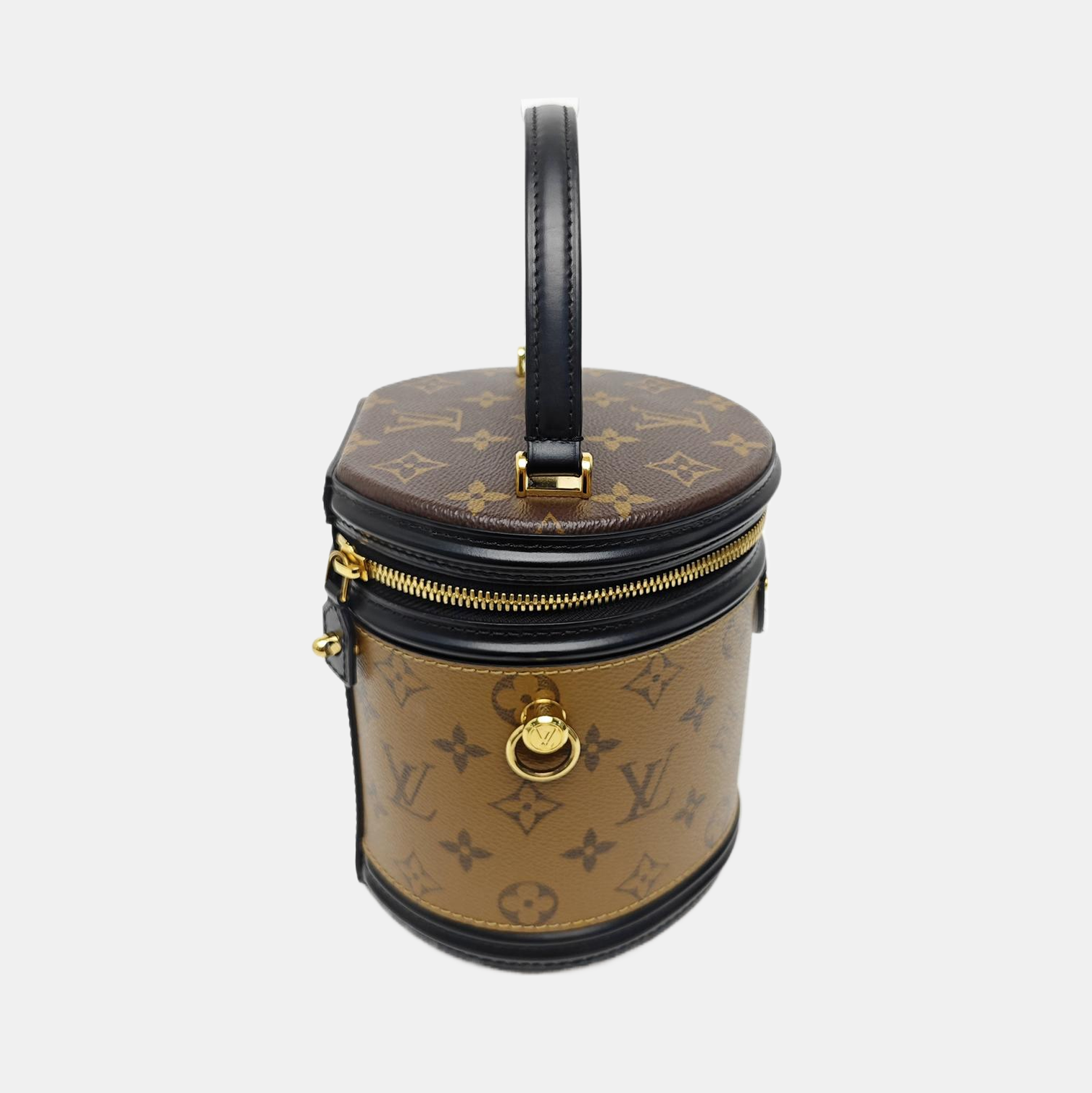 CANNES PM Monogram Coated Canvas Brown