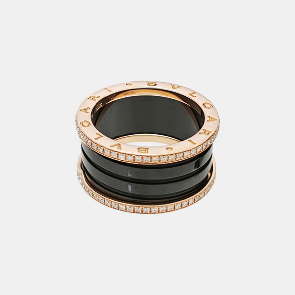 B.ZERO1 18k Rose Gold Ring EU 60
