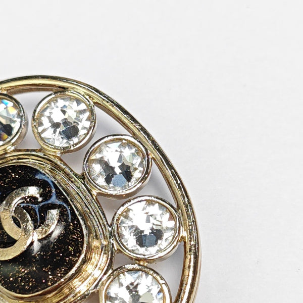 Metal Gold Brooch