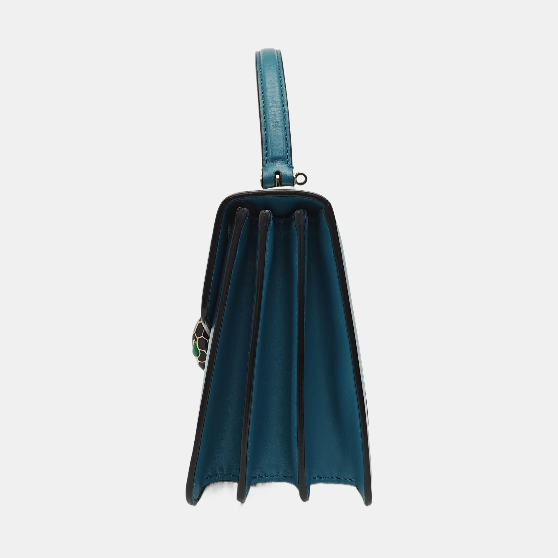 SERPENTI FOREVER Small Calfskin Green