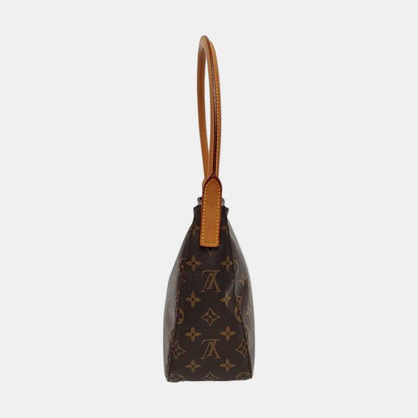 LOOPING MM Monogram Coated Canvas Brown