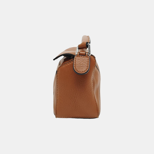 Puzzle Mini Calfskin Brown