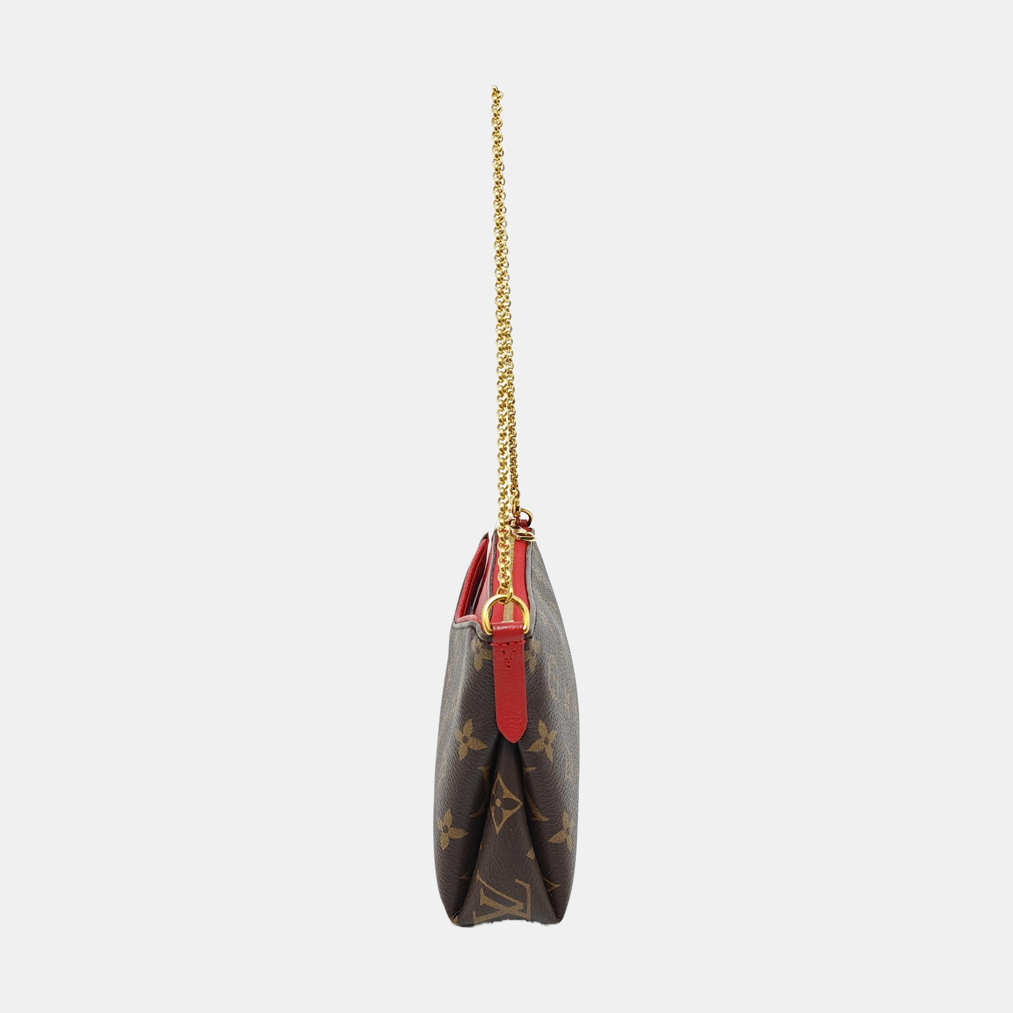 PALLAS BB Monogram Coated Canvas Brown