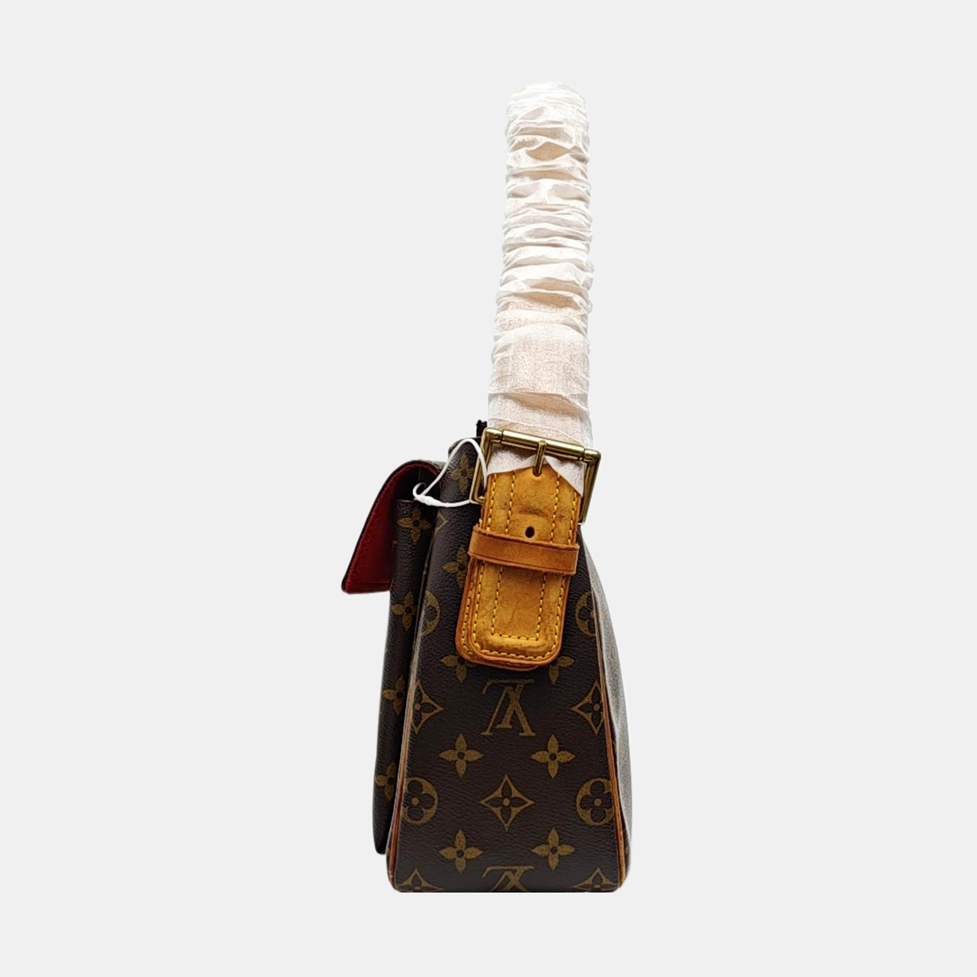 VIVA CITE Monogram Coated Canvas Brown