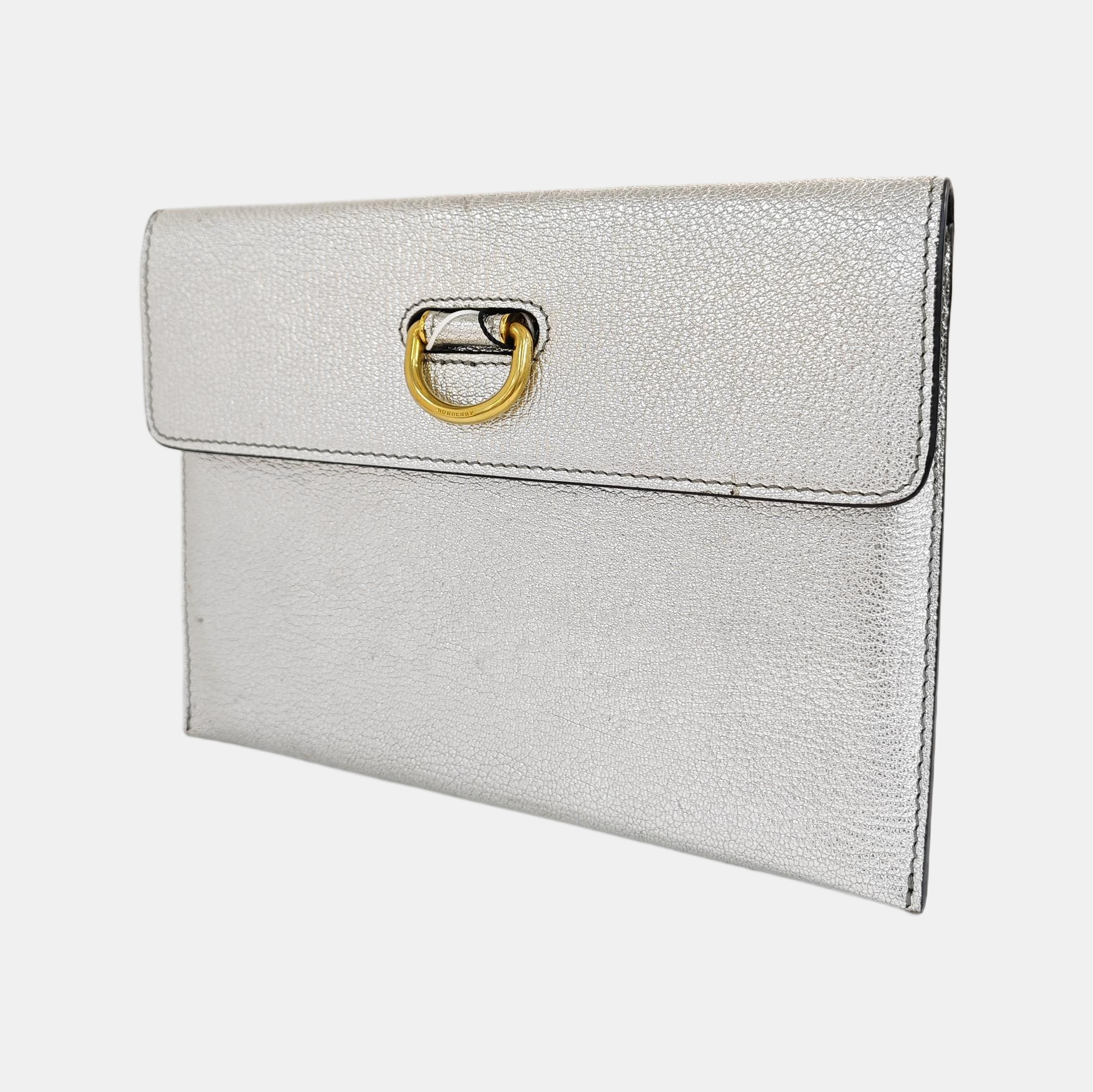 D-Ring Calfskin Silver