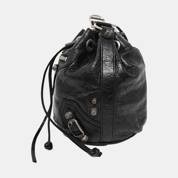 Le Cagole S Lambskin Black