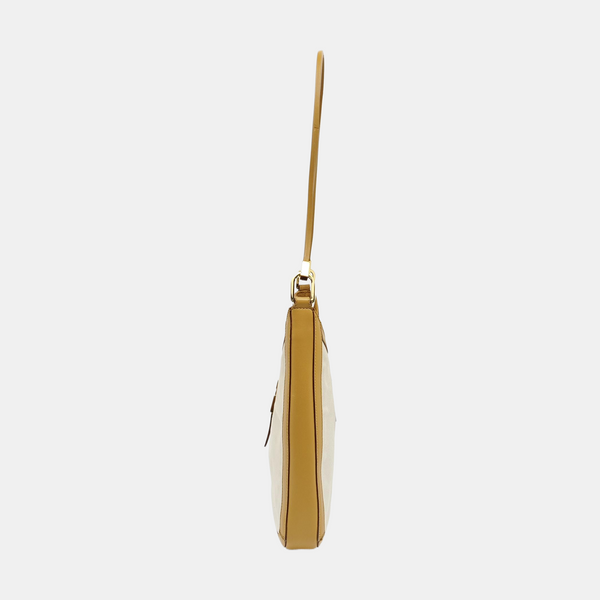 Canvas Shoulder Bag Beige