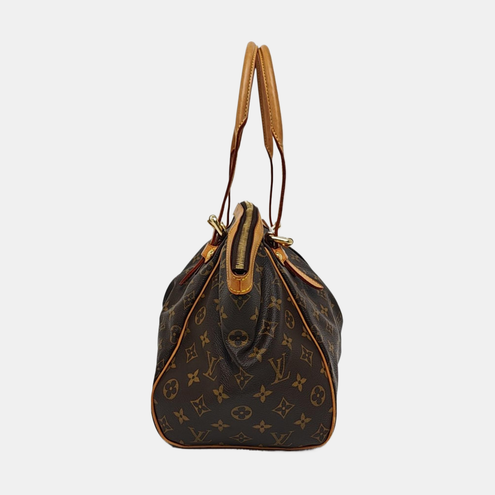 TIVOLI GM Monogram Coated Canvas Brown