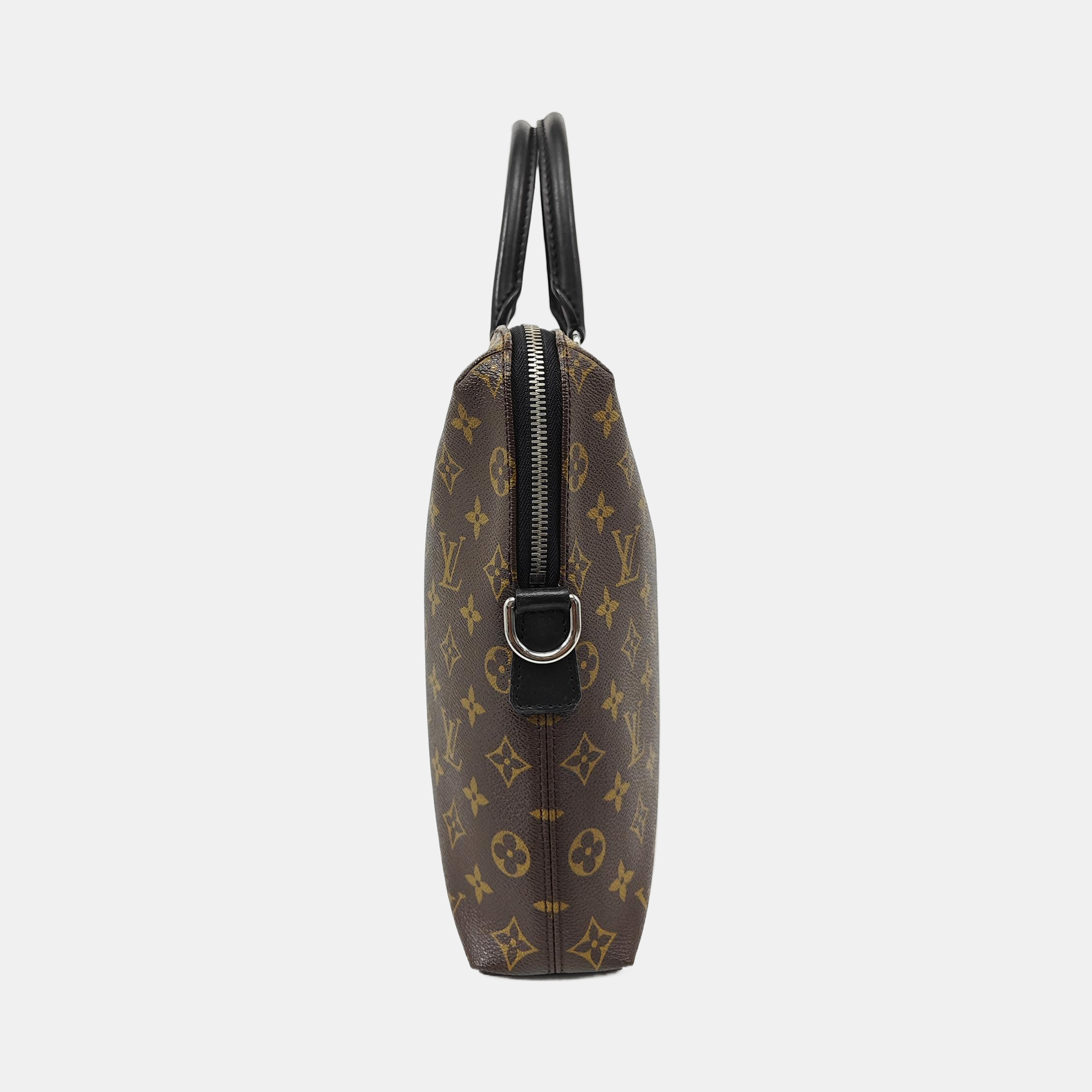 PORTE-DOCUMENTS Monogram Coated Canvas Brown