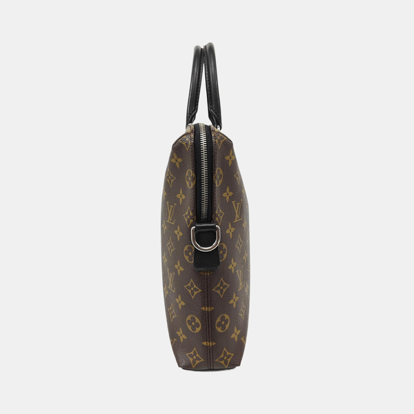 PORTE-DOCUMENTS Monogram Coated Canvas Brown
