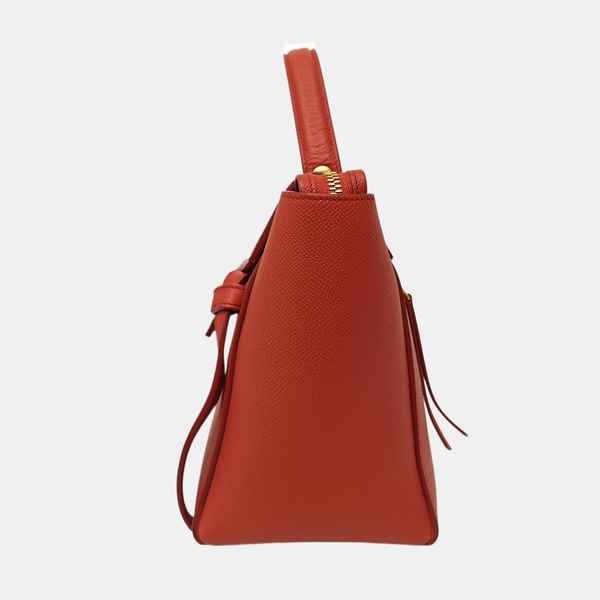 BELT Micro Calfskin Red