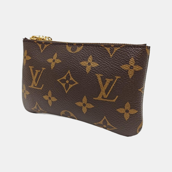 Monogram Coated Canvas Coin Purse Brown