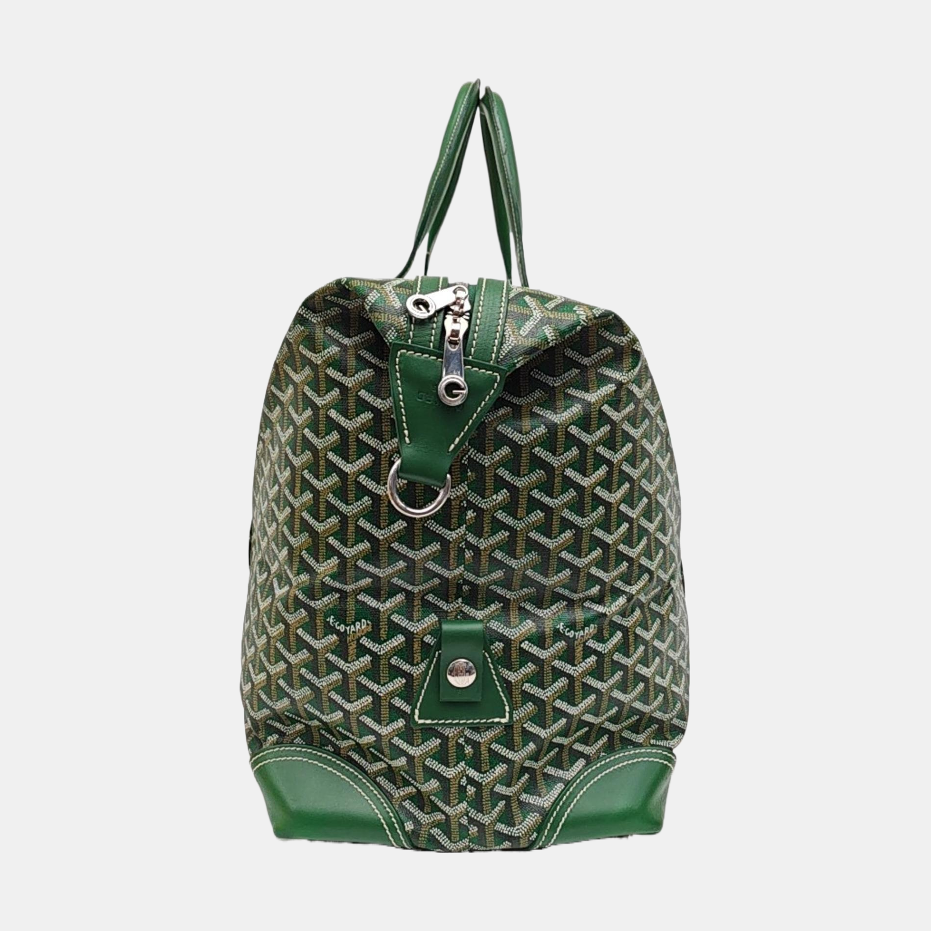 Bowling Coated Canvas Green