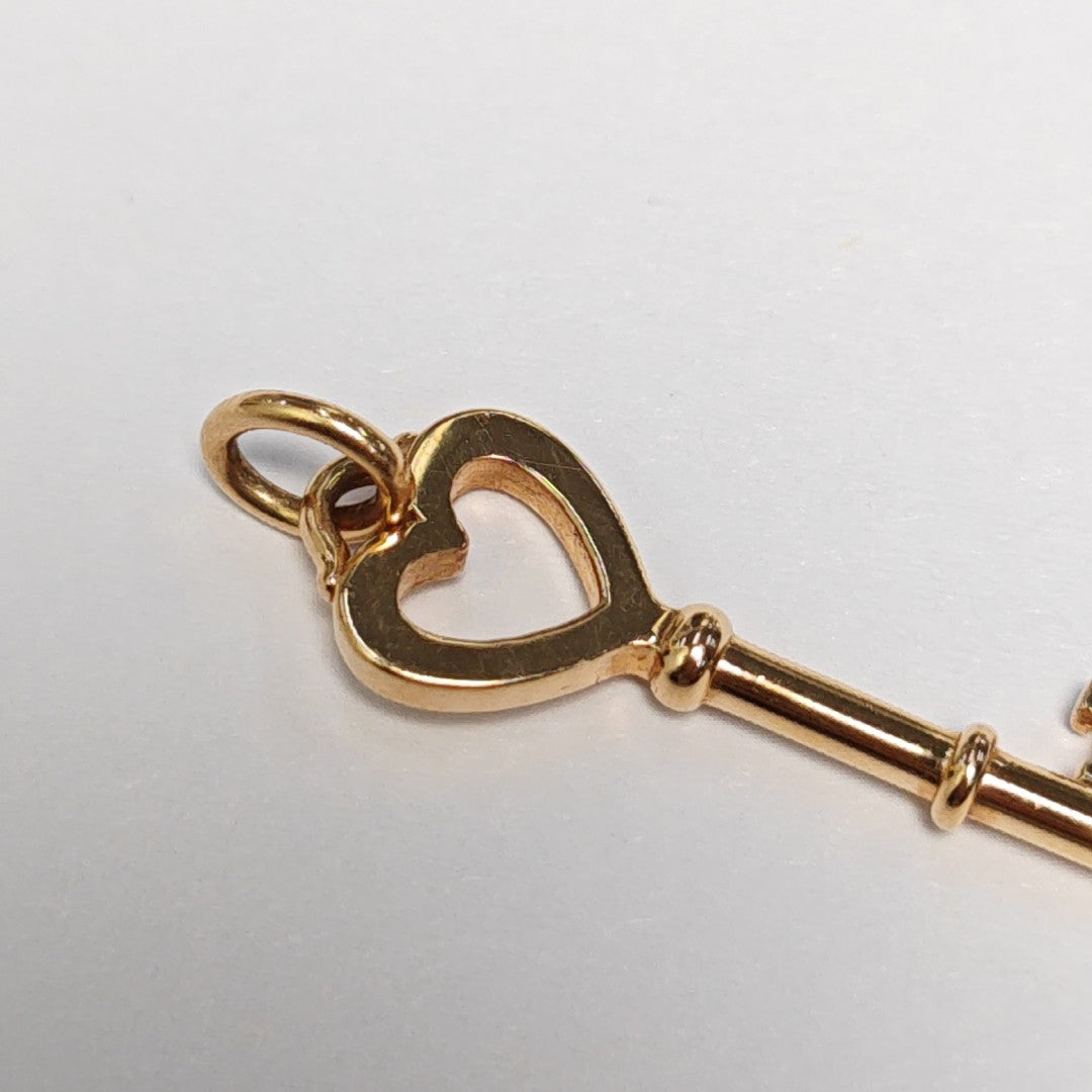 Tiffany Keys 18k Rose Gold Pendant
