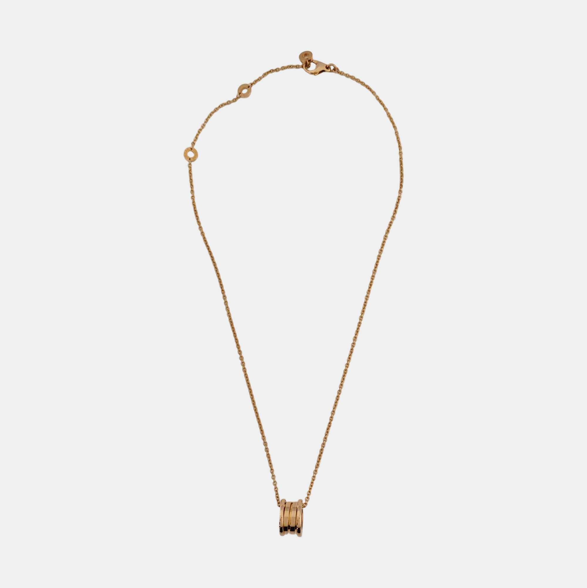 B.ZERO1 18k Rose Gold Necklace