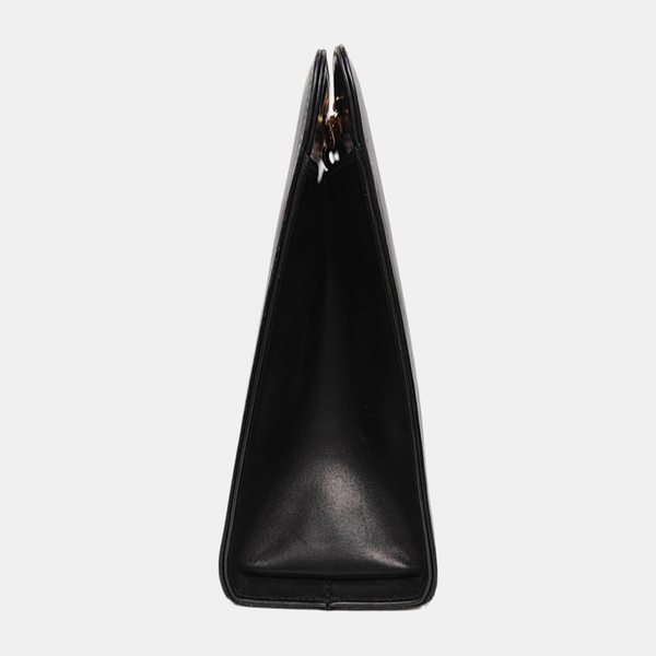 Calfskin Shoulder Bag Black