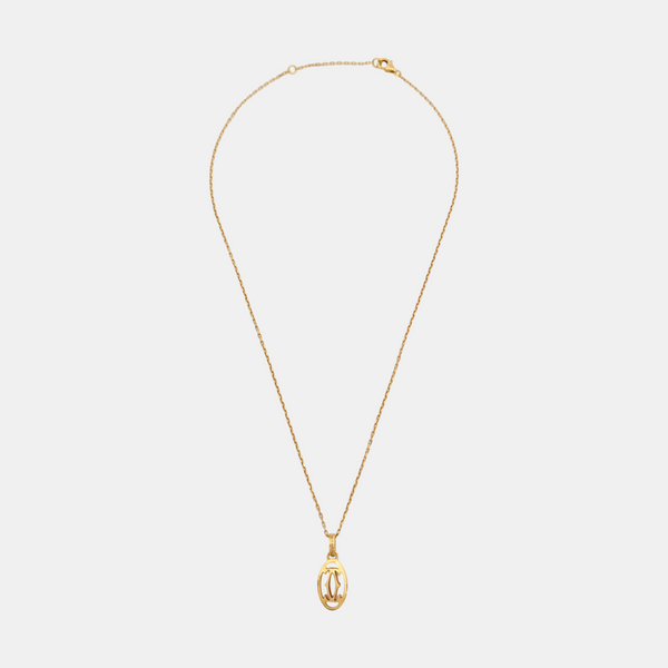 LOGO DE CARTIER 18k Rose Gold Necklace