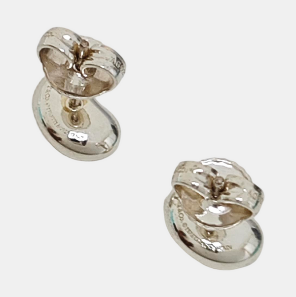 Elsa Peretti 925 Sterling Silver Stud Earrings
