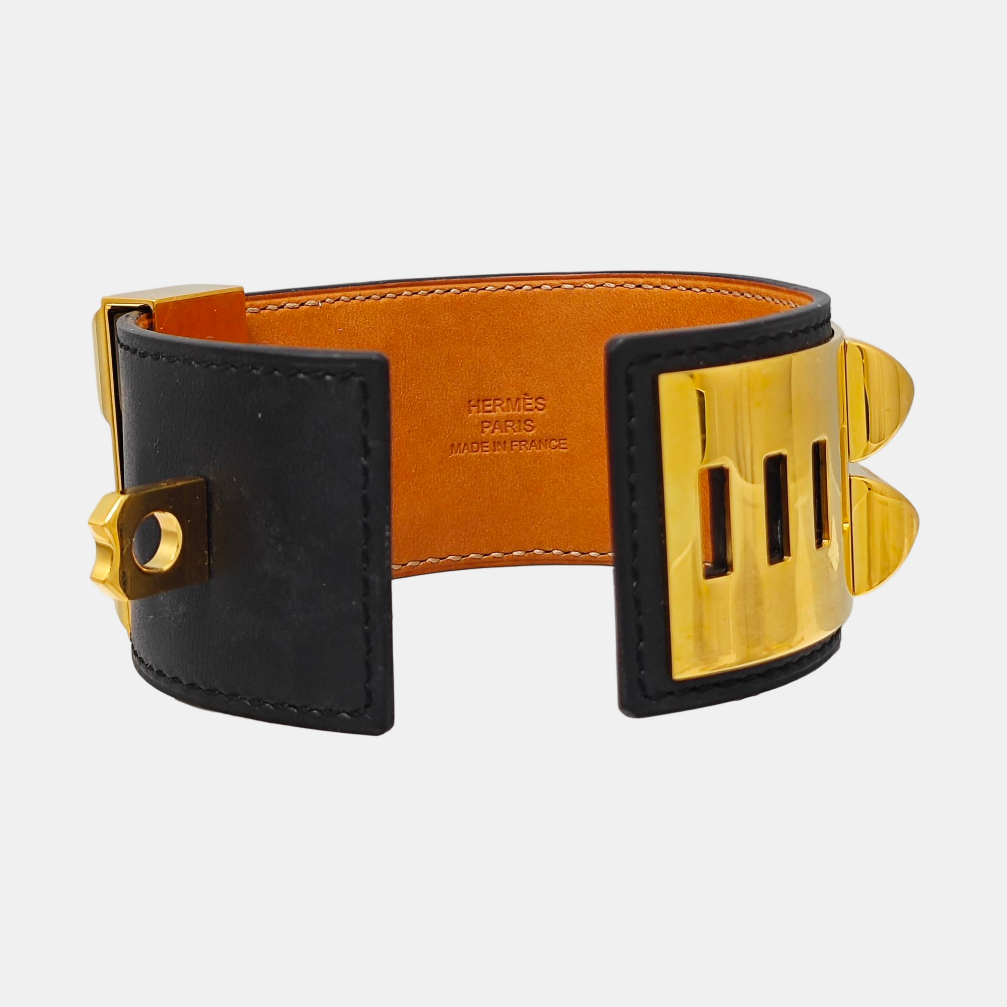 Collier De Chien Metal Black Bangle