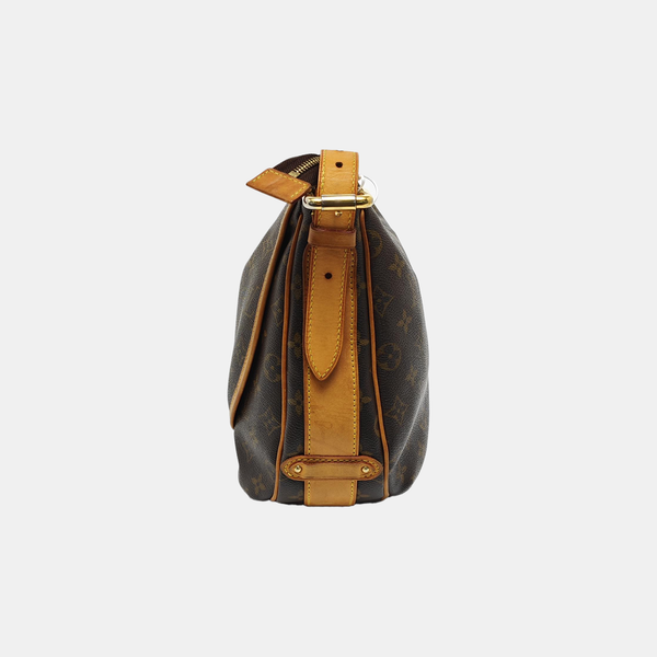TULUM GM Monogram Coated Canvas Brown