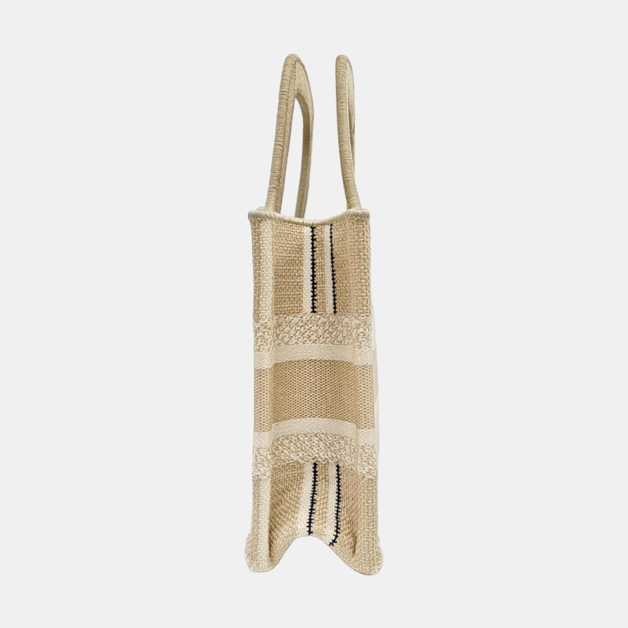 Book Tote Mini Canvas Beige