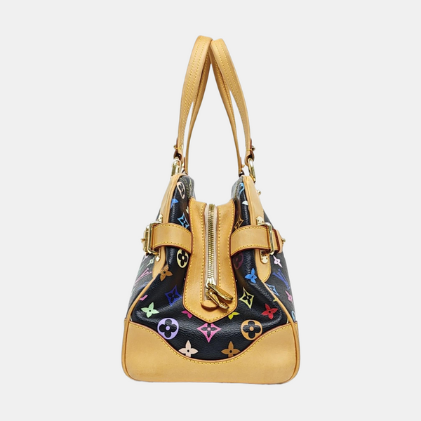 LV × TM CLAUDIA Monogram Coated Canvas Black