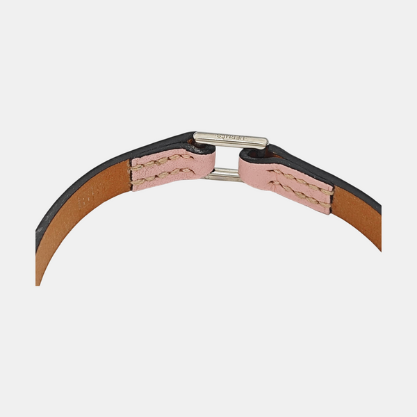 Micro Kelly Leather Pink Bracelet