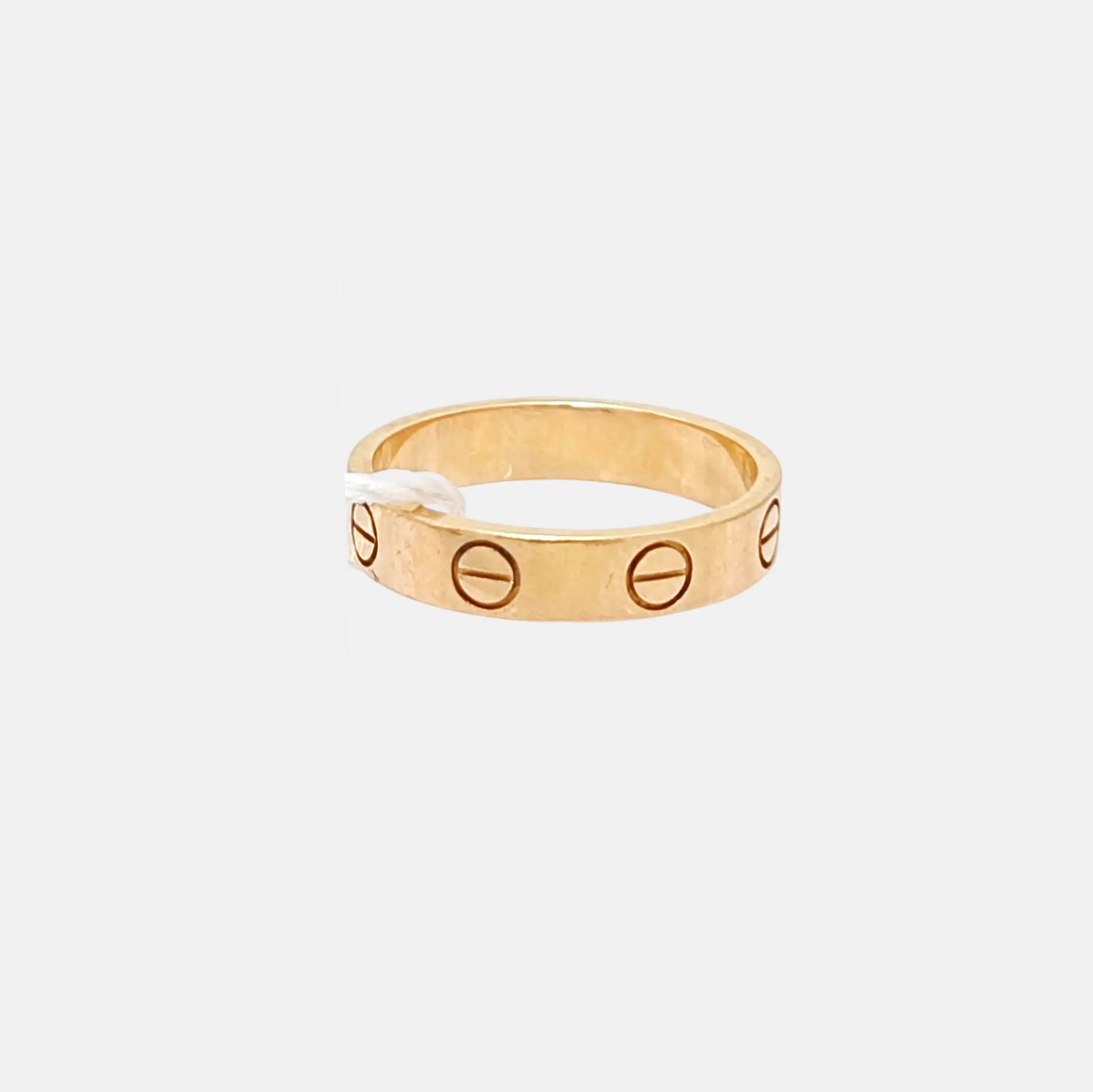 LOVE 18k Rose Gold Ring EU 49