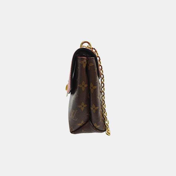 SAINT PLACIDE Monogram Coated Canvas Brown