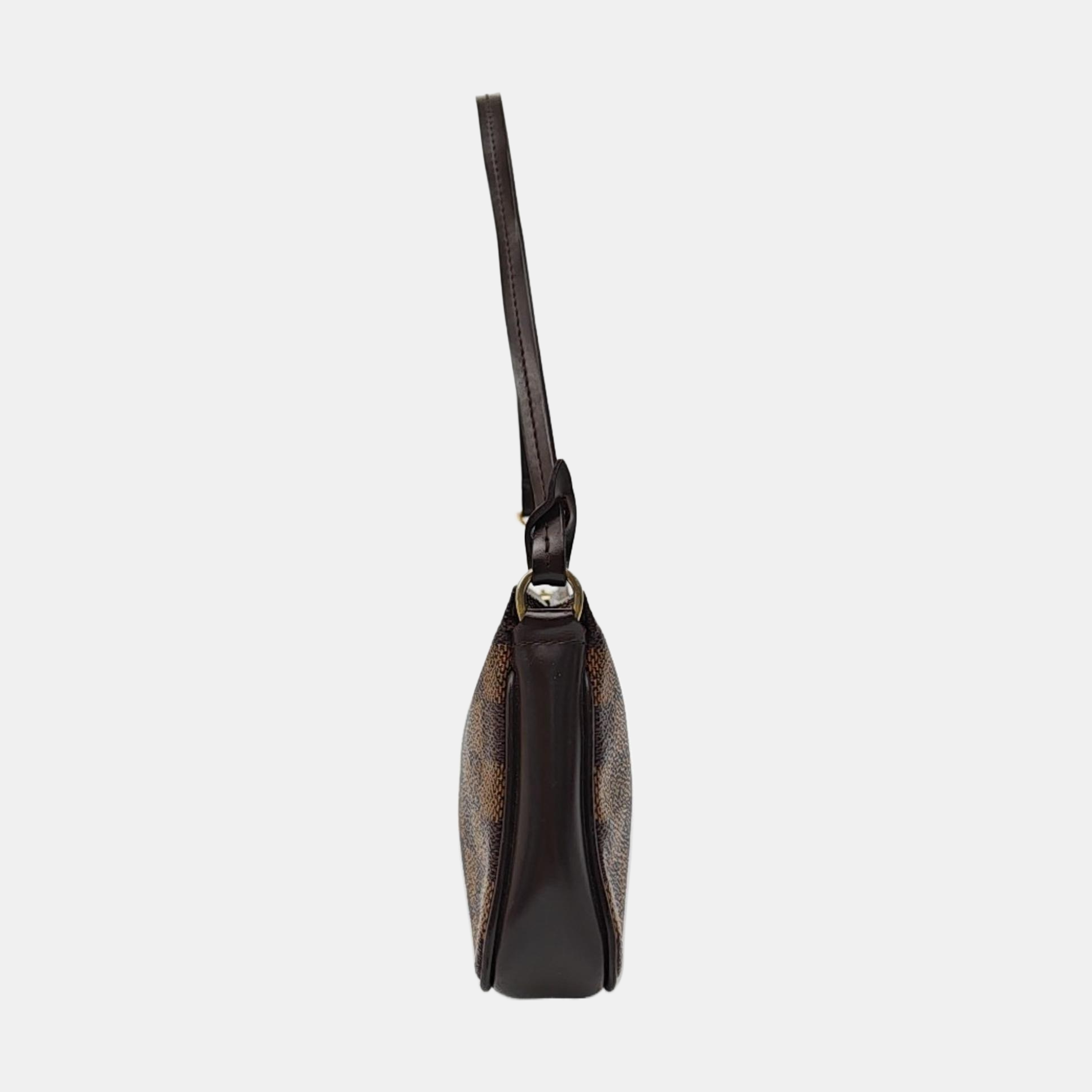 ACCESSOIRES Damier Ebene Coated Canvas Brown