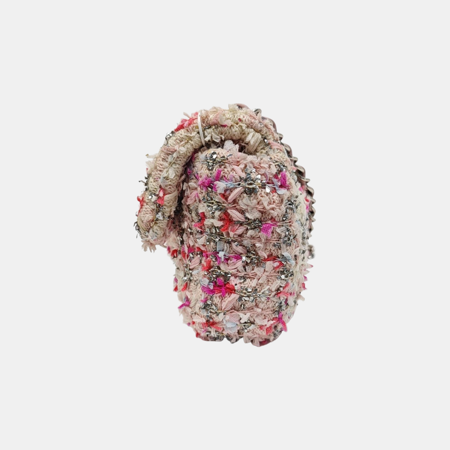 CLASSIC FLAP Mini Wool Pink