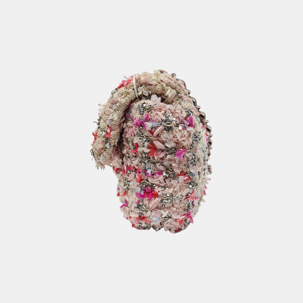 CLASSIC FLAP Mini Wool Pink