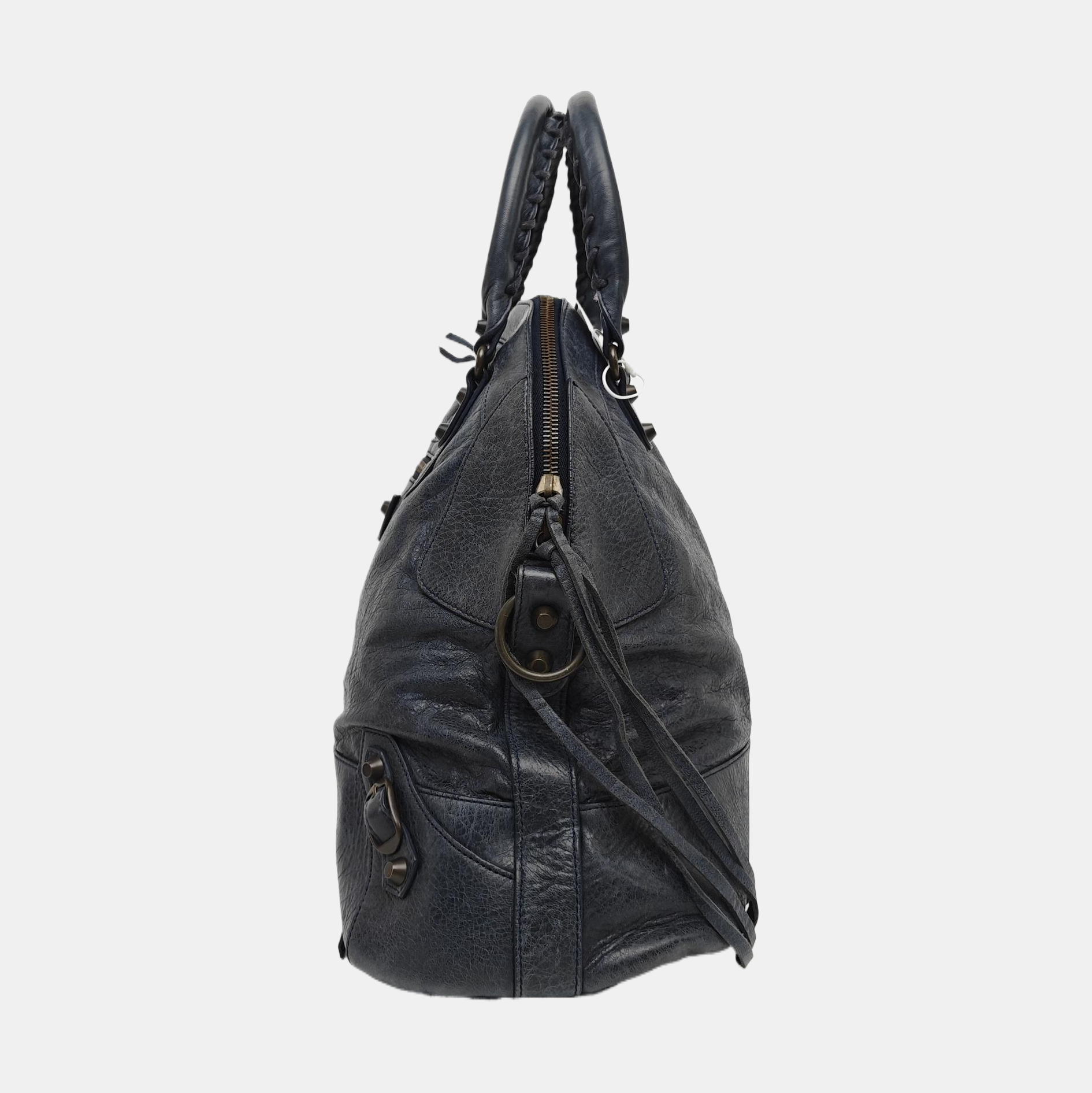 Classic City Medium Calfskin Blue