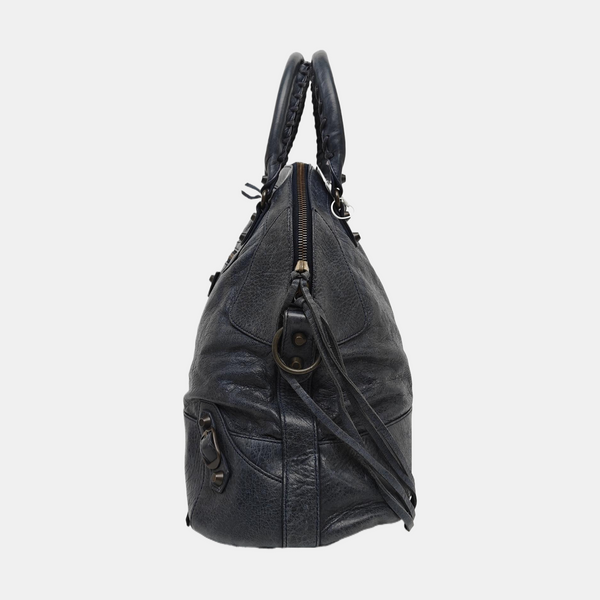 Classic City Medium Calfskin Blue